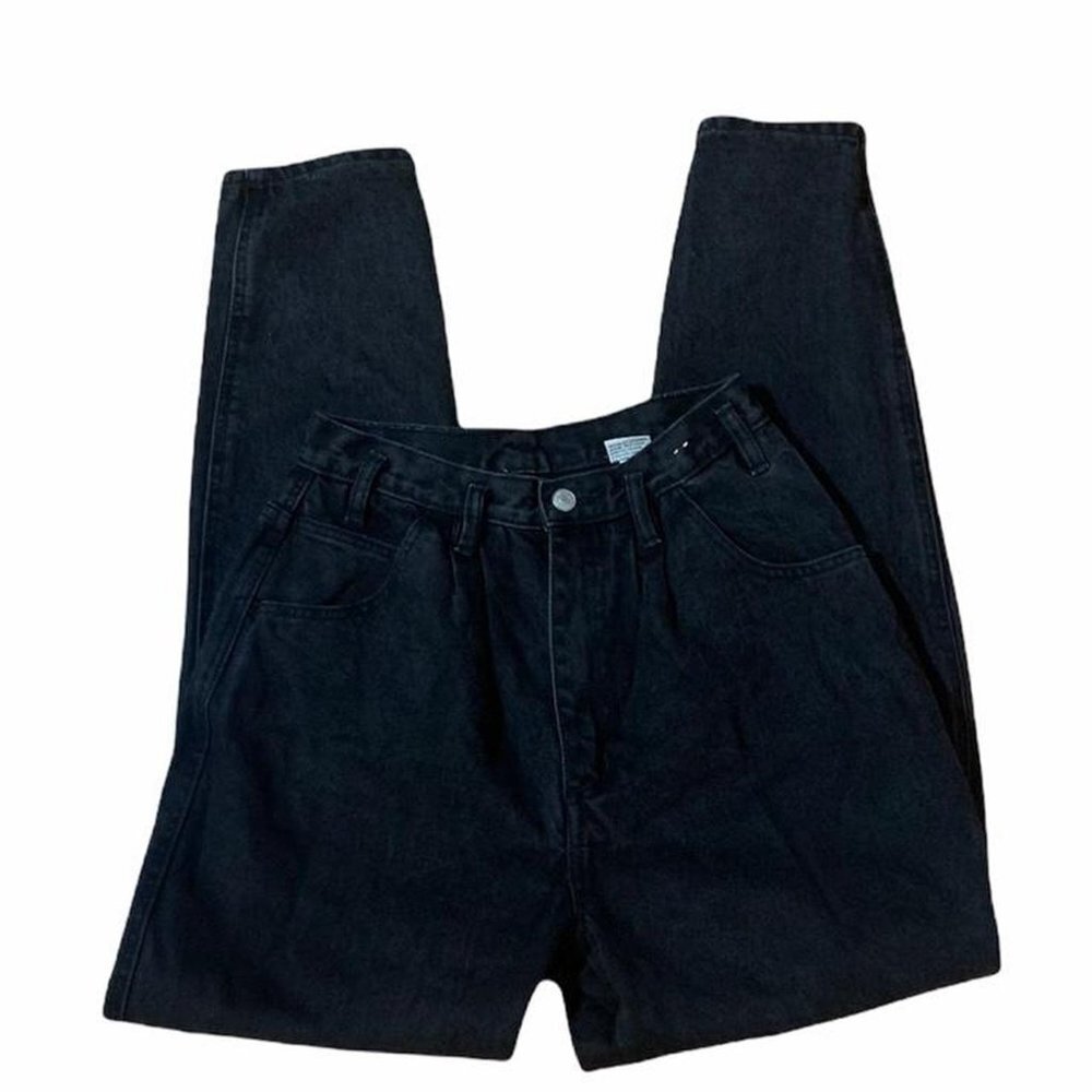 Vintage Jordache Black High Waisted Jeans | Sz 4/6
